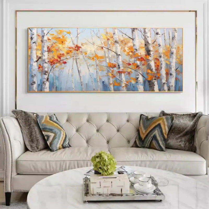 Birch Forest Canvas Wall Art