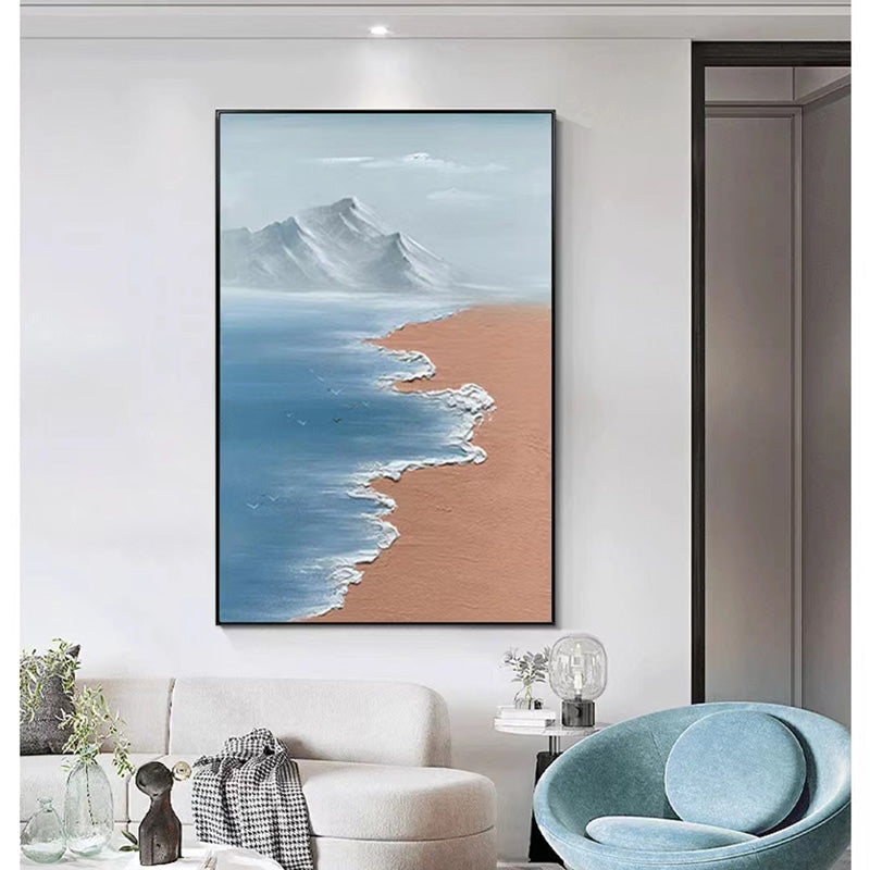 Large Seascape Oil Painting