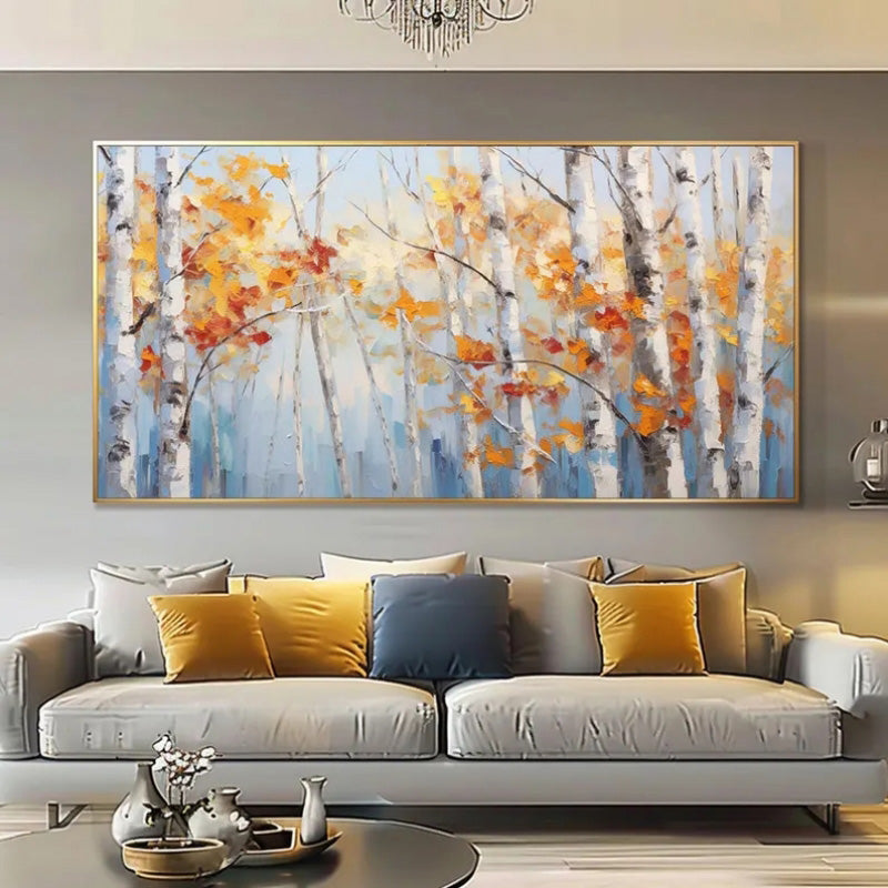 Birch Forest Canvas Wall Art