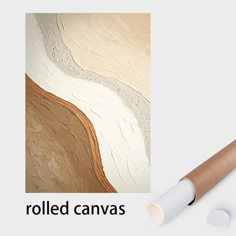 abstract minimalist oil painting wall art