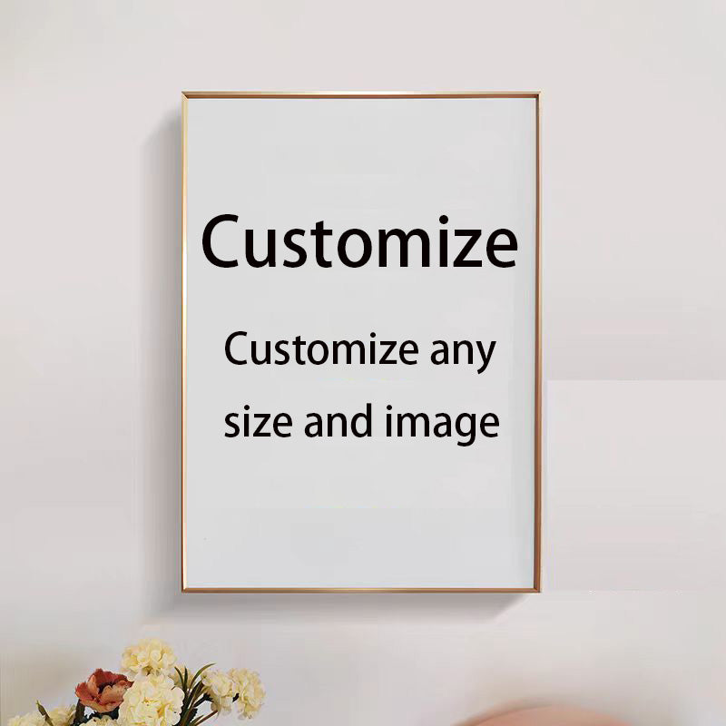 Customize any size and image