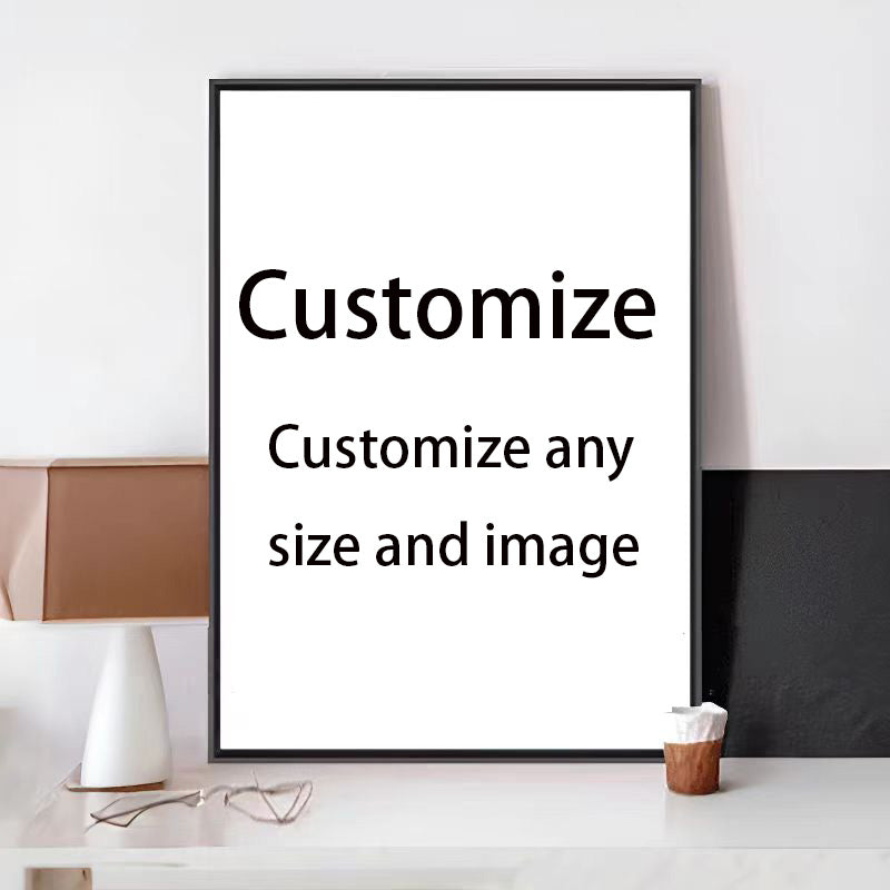 Customize any size and image