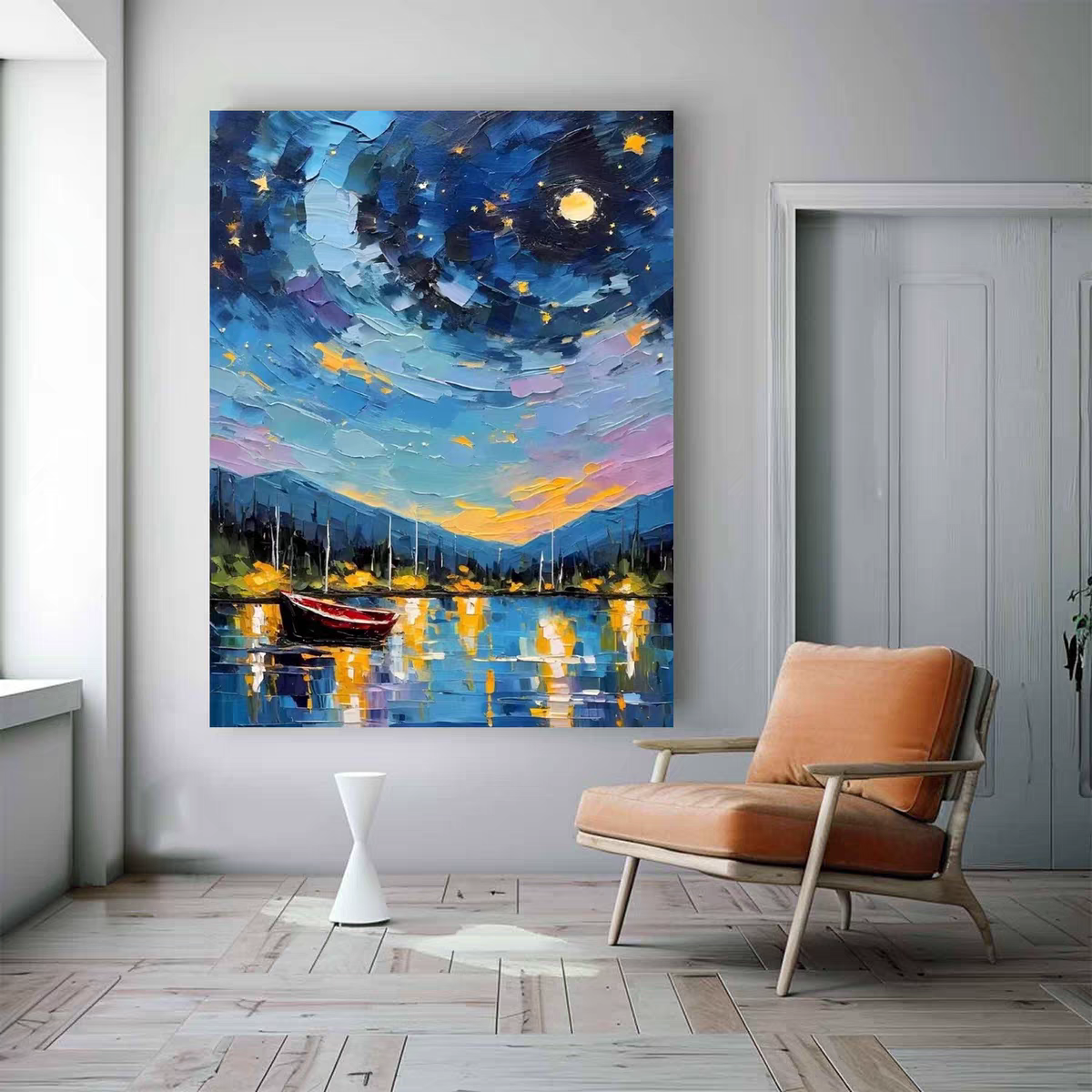 Impression landscape oil painting wall art