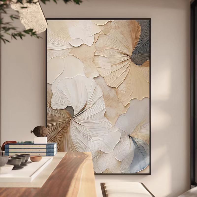 Abstract Texture Painting Wall Art