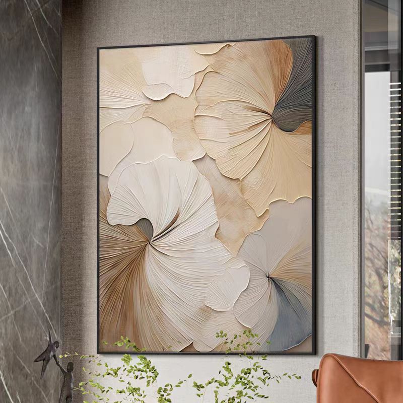 Abstract Texture Painting Wall Art