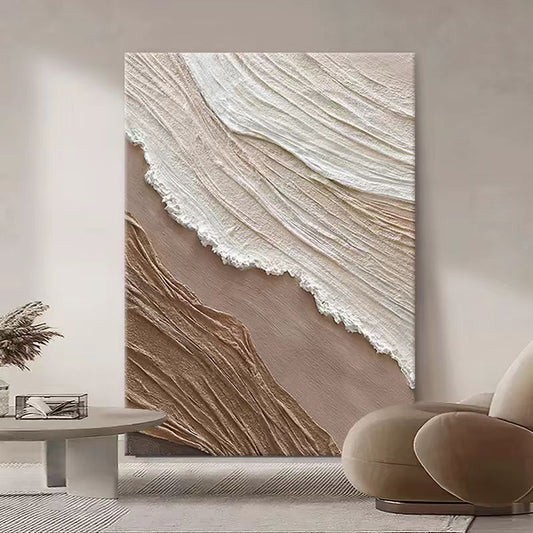 abstract wabi sabi oil painting wall art