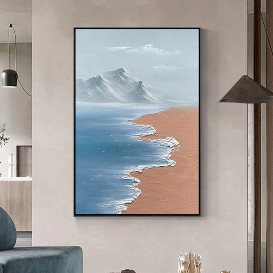 Large Seascape Oil Painting