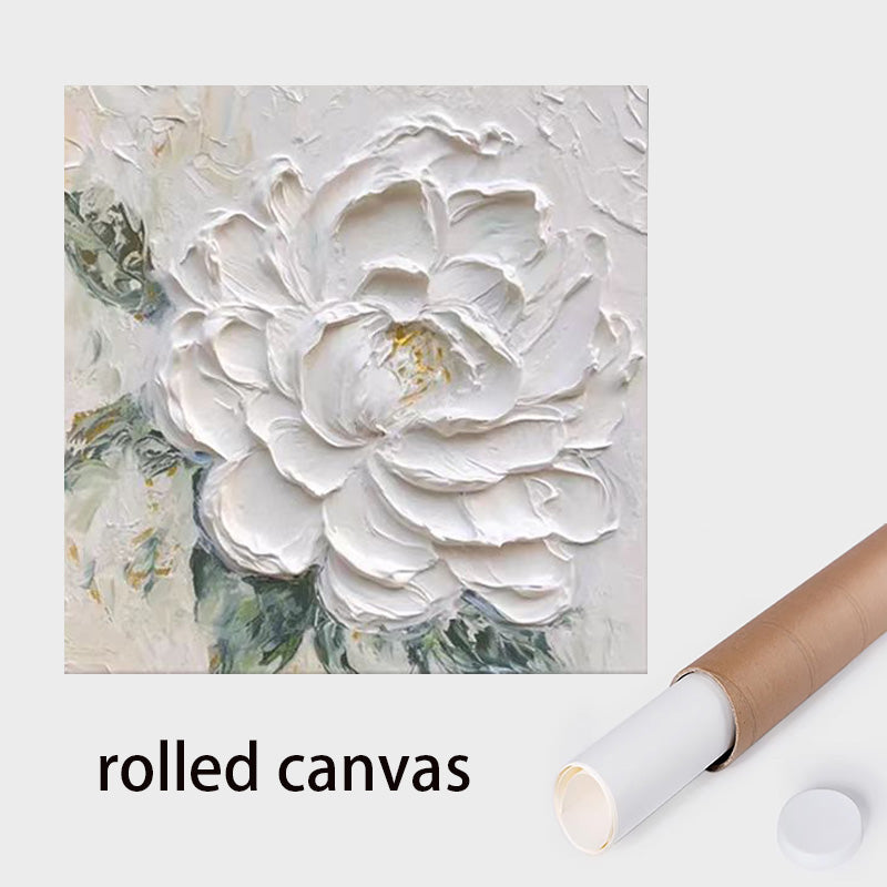 Flowers Oil Painting Knife Painting Wall Art